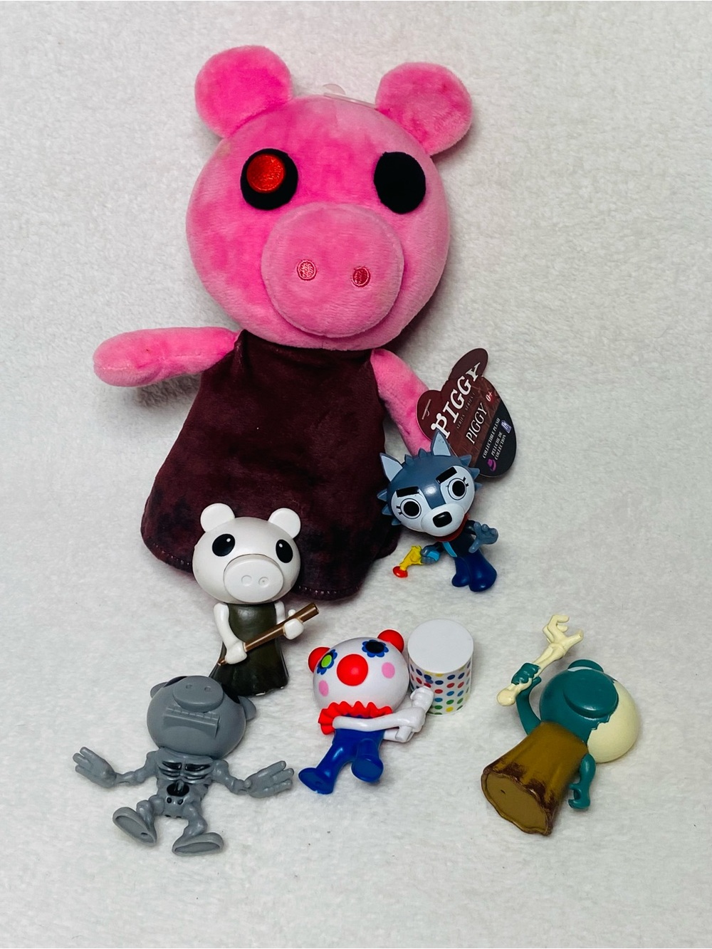 Roblox Piggy Toy Lot Tigry Clown Plushes Piggy Minis